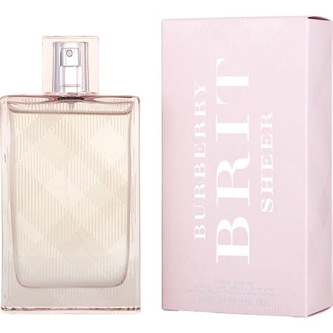 burberry brit for women eau de toilette 1 oz|burberry brit sheer 100 ml.